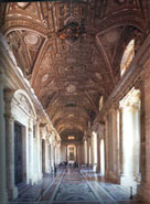 The Atrium of the Vatican Basilica - 1999